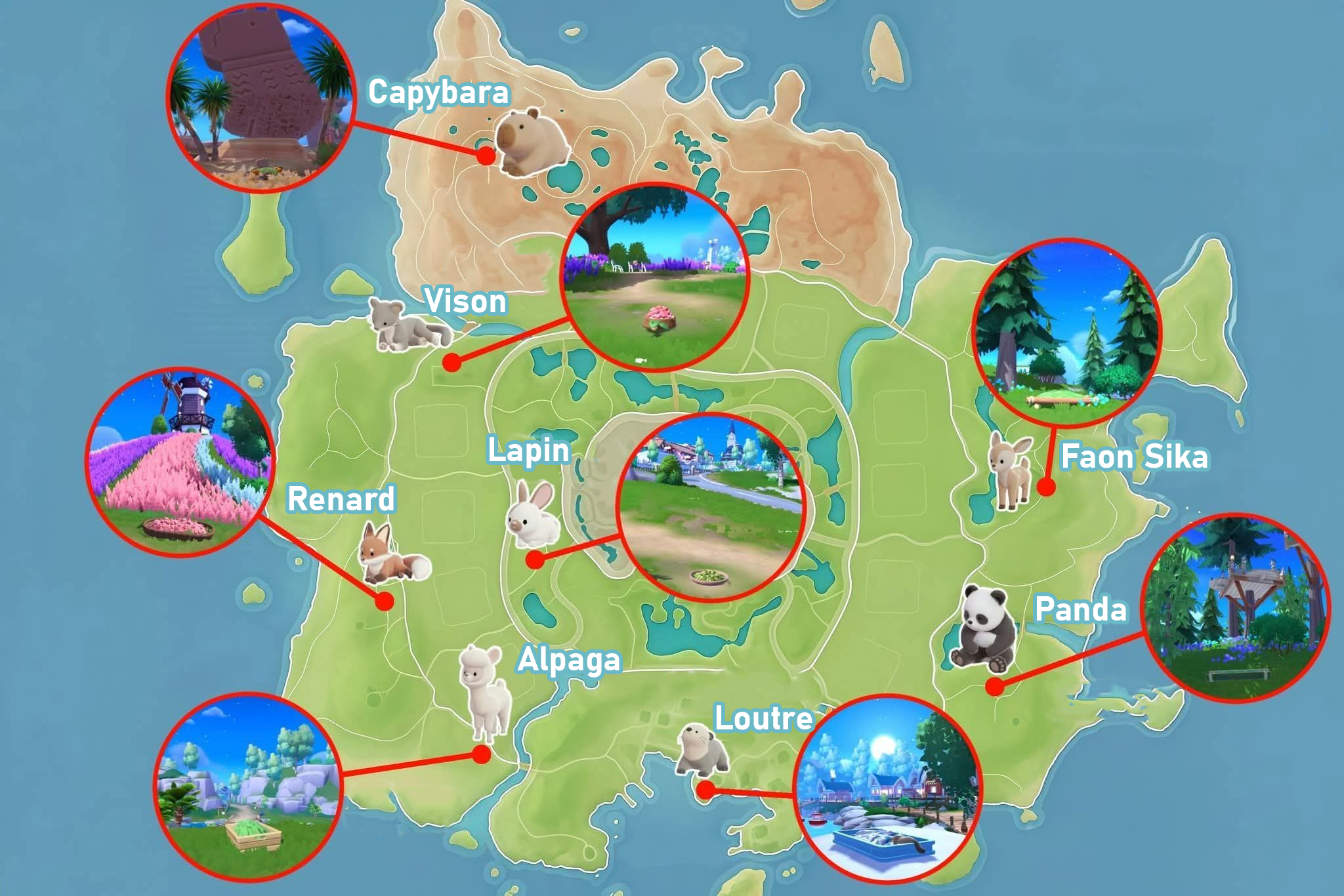 Tierfütterungsstationen