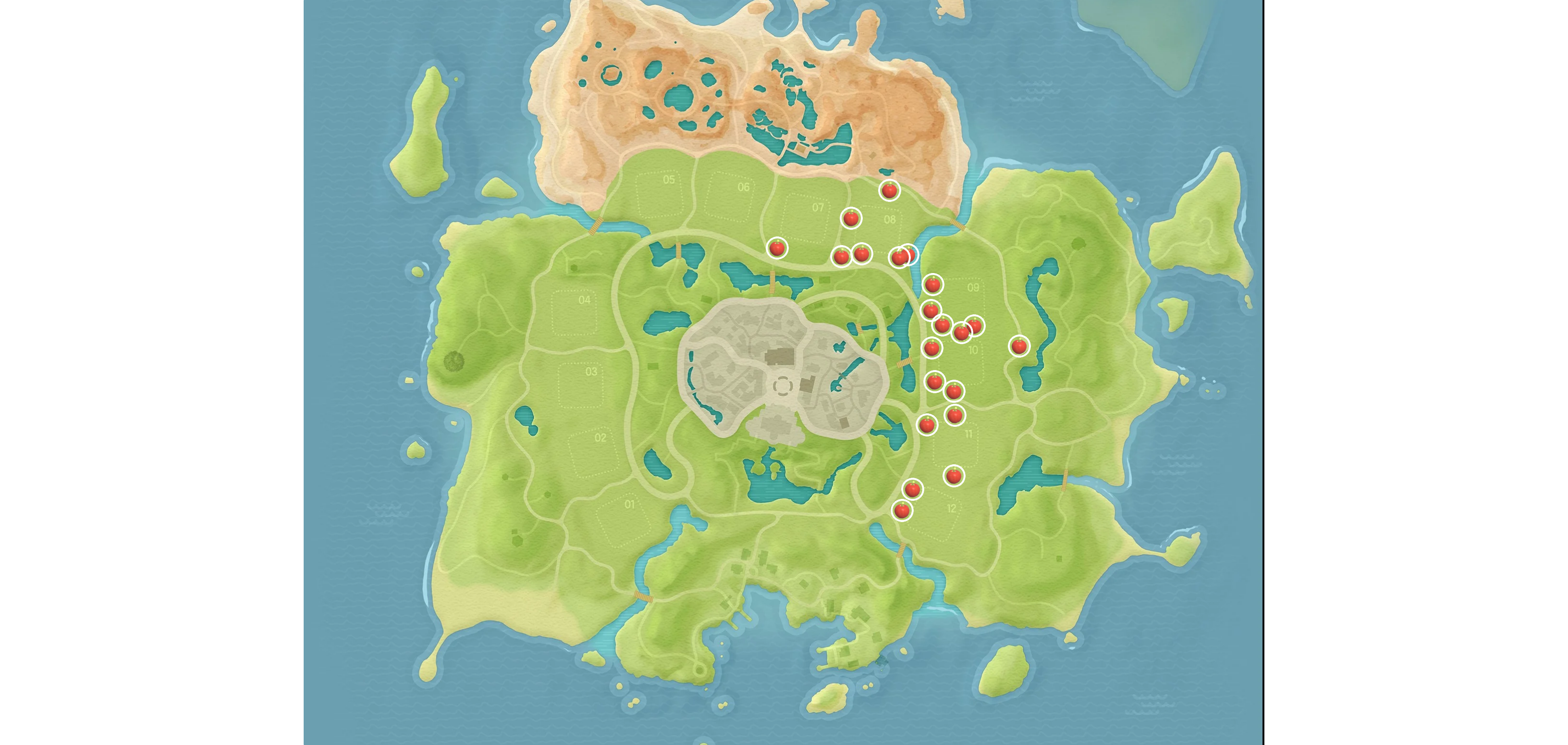 Ressource Früchte Apfel